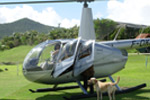 vol en hélicoptère, survol de la martinique en helicopetere